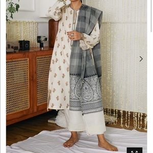 Zara Shahjahan Lawn Salwar Kameez NWT